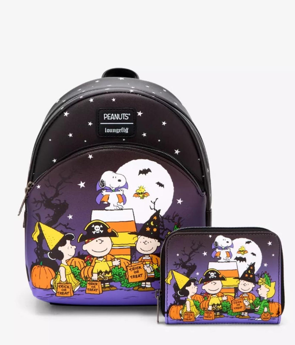 Loungefly Peanuts Halloween Trick-Or-Treat Mini Backpack