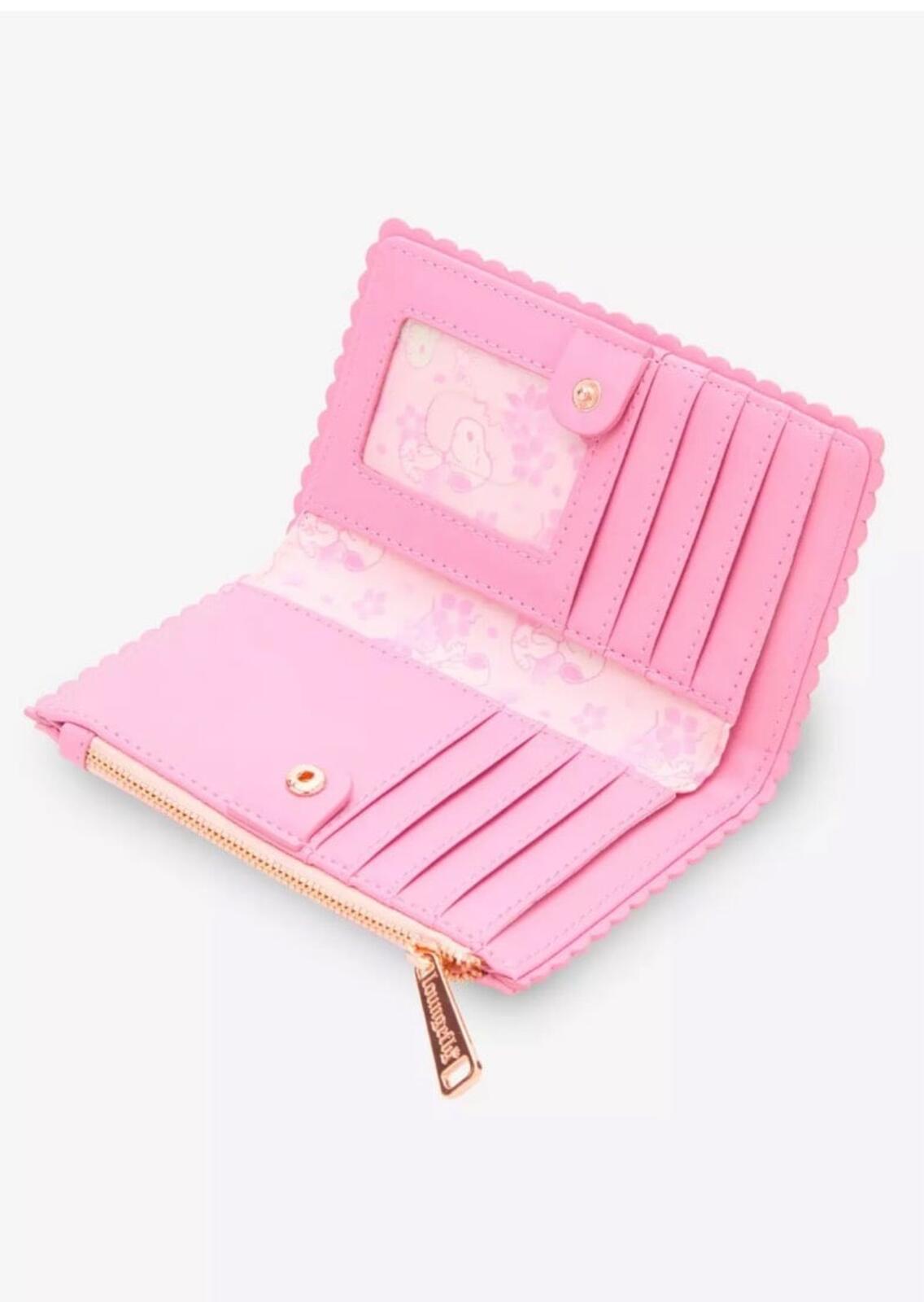 Loungefly Peanuts Snoopy Cherry Blossom Wallet