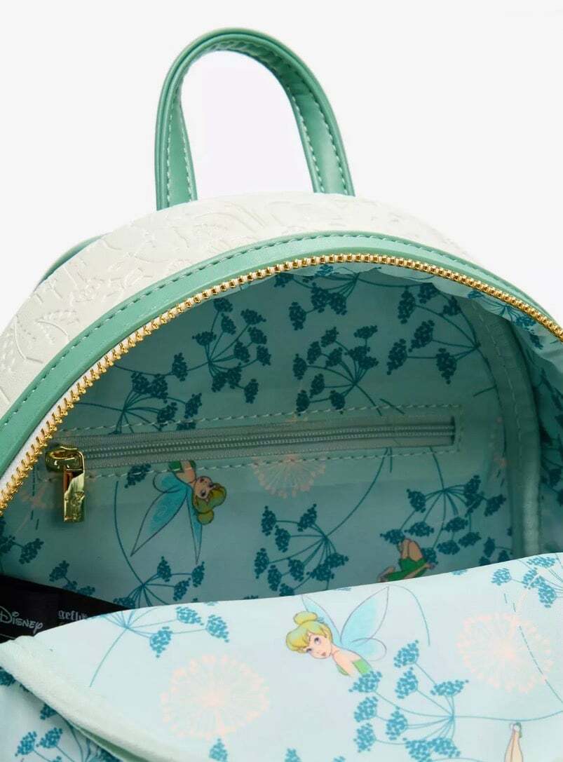 Loungefly Disney Peter Pan Tinker Bell Dandelion Pom Pom Mini Backpack