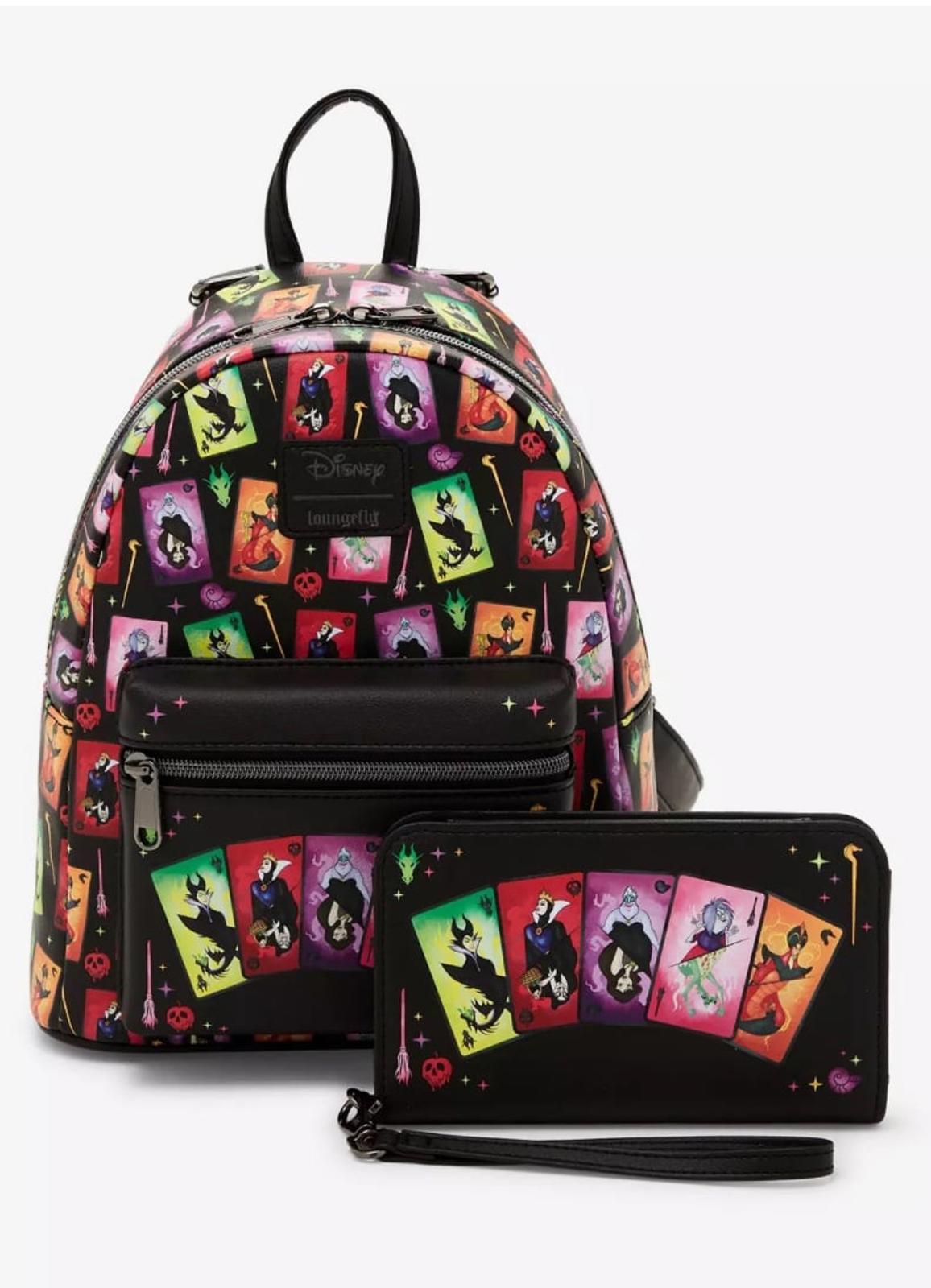 Loungefly Disney Villains Cards Tech Wallet