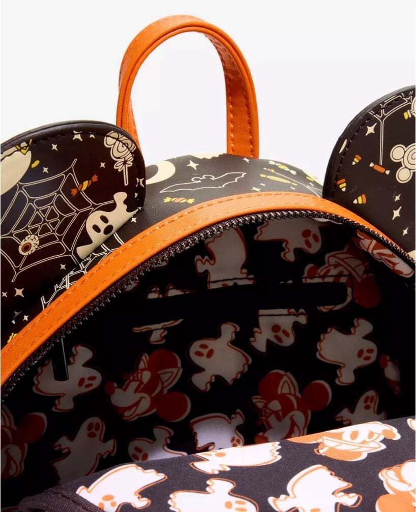 Loungefly Disney Mickey & Minnie Halloween Costumes GITD Mini Backpack