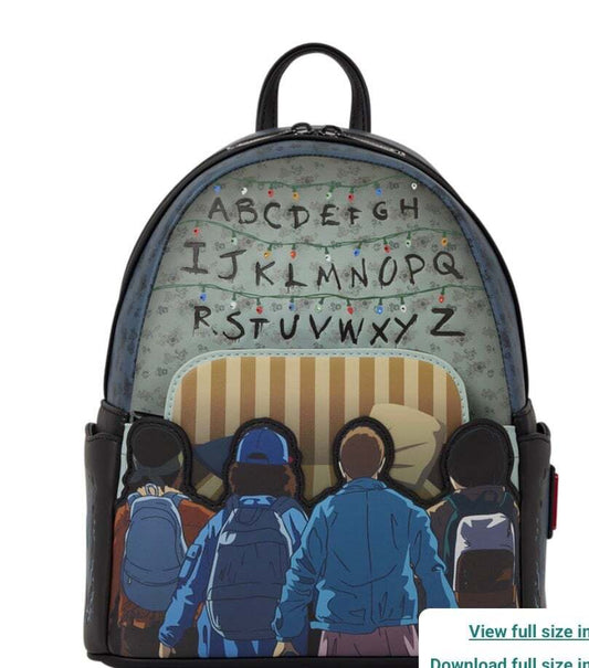 Loungefly Stranger Things Light-Up Mini Backpack