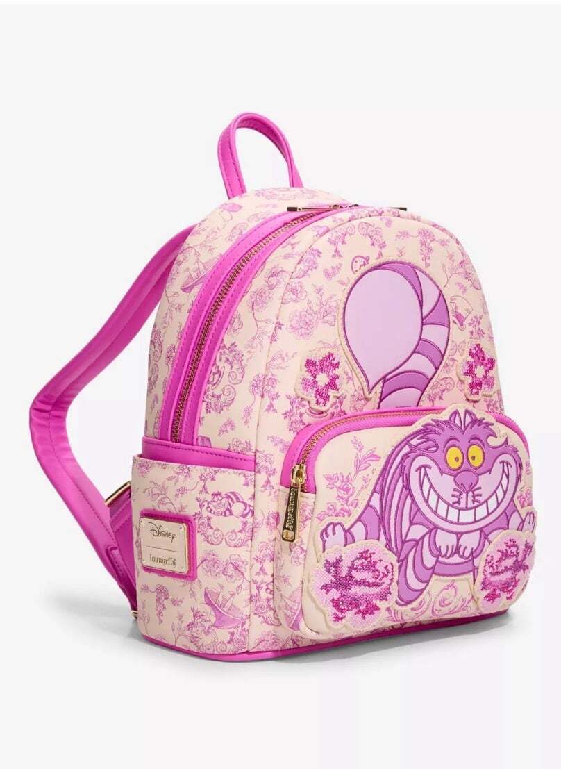 Loungefly Disney Alice in Wonderland Cheshire Cat Mini Backpack
