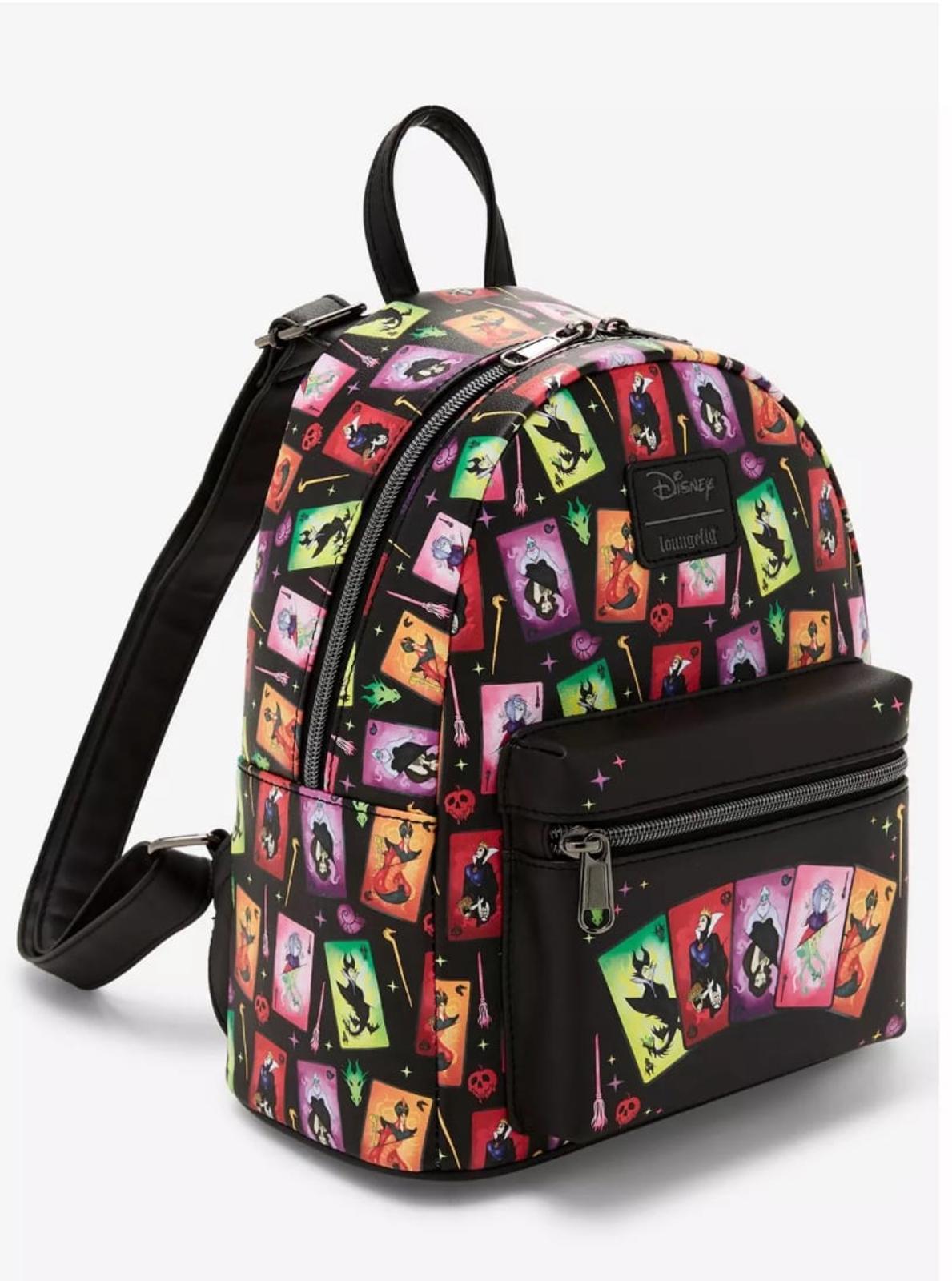 Loungefly Disney Villains Cards Mini Backpack