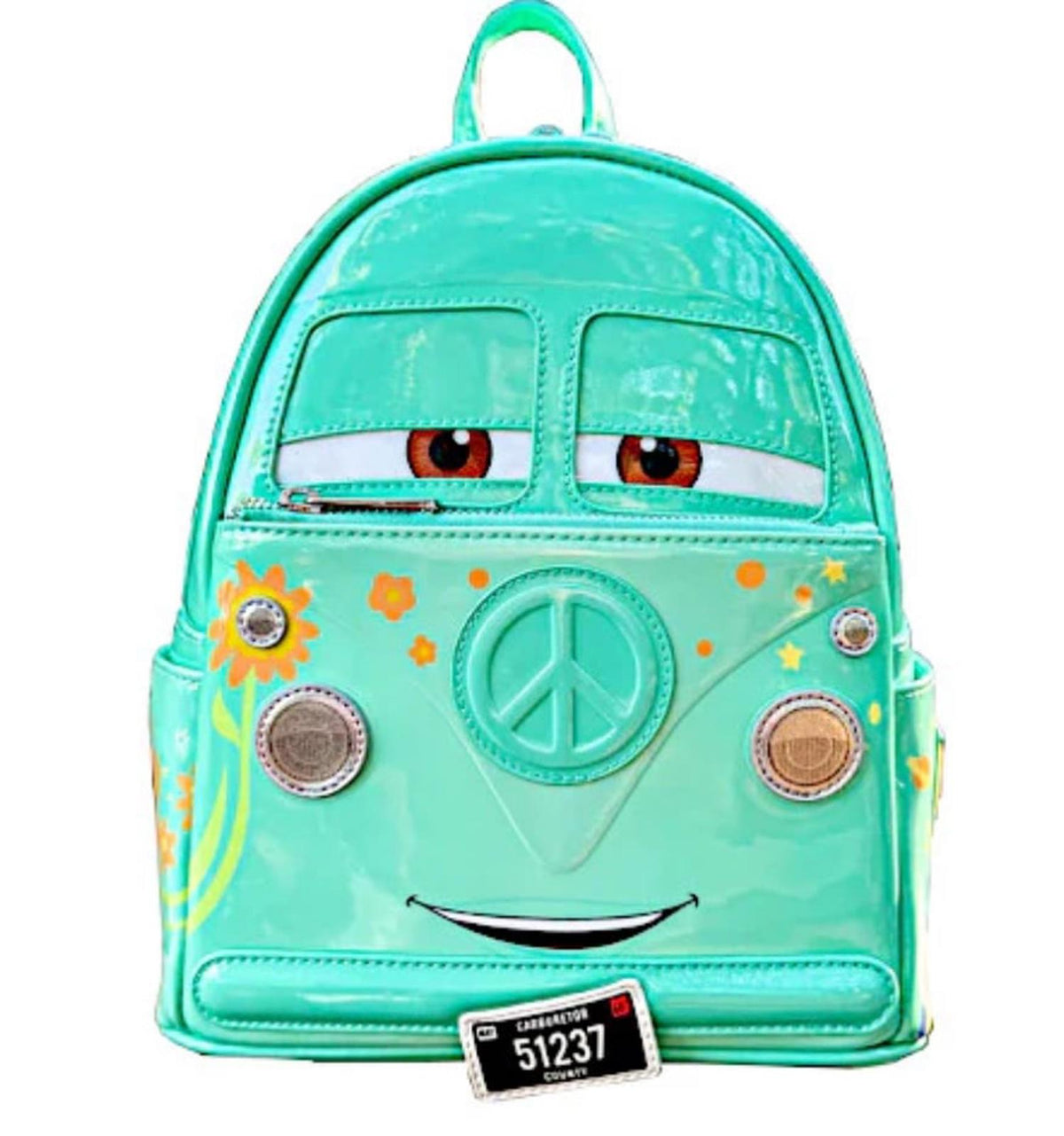 Loungefly Disney Cars Fillmore LE Cosplay Mini Backpack
