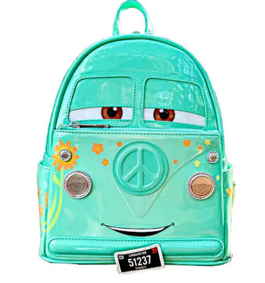 Loungefly Disney Cars Fillmore LE Cosplay Mini Backpack