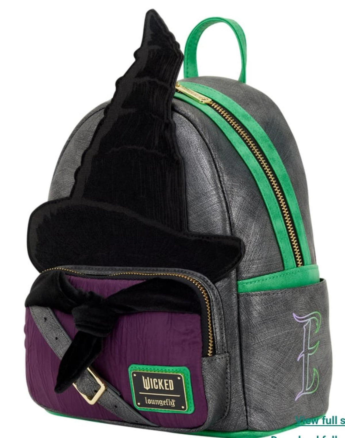 Loungefly Wicked: For Good Exclusive Elphaba Cosplay Mini Backpack
