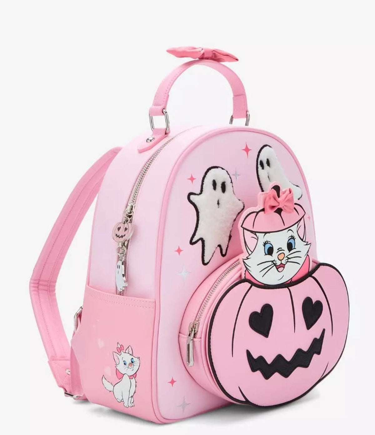 Disney The Aristocats Marie Halloween Pink Mini Backpack