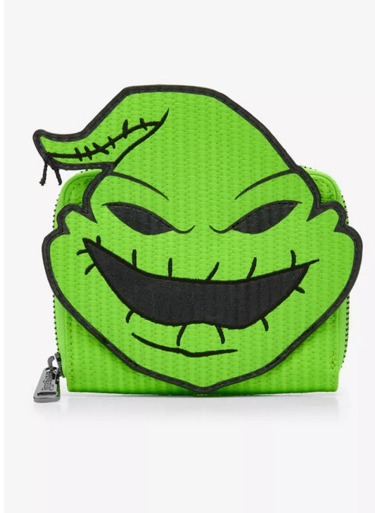 Loungefly Disney NBC Oogie Boogie GITD Zip Wallet