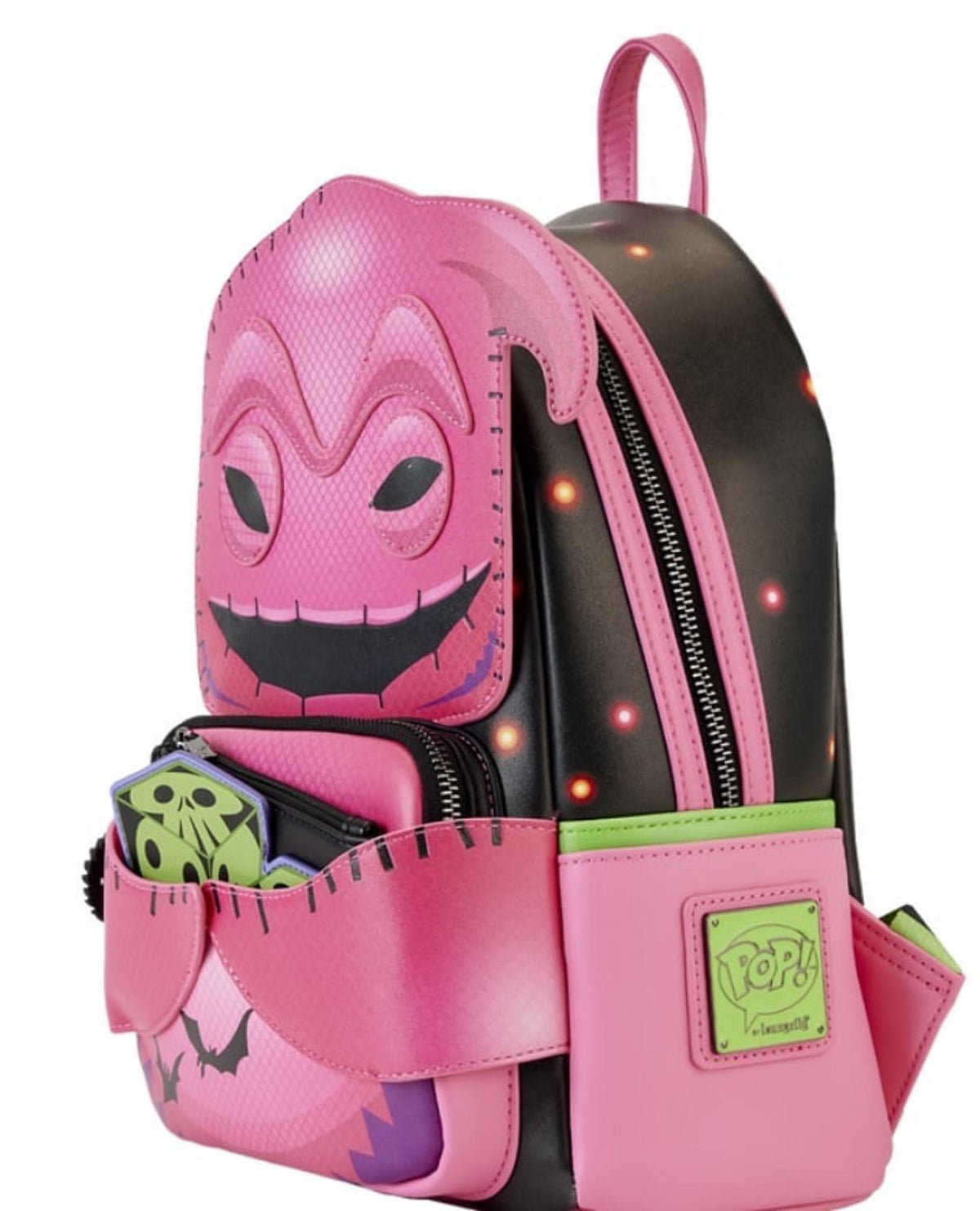 NYCC LE Funko Pop! By Loungefly Neon Oogie Boogie Cosplay Mini Back