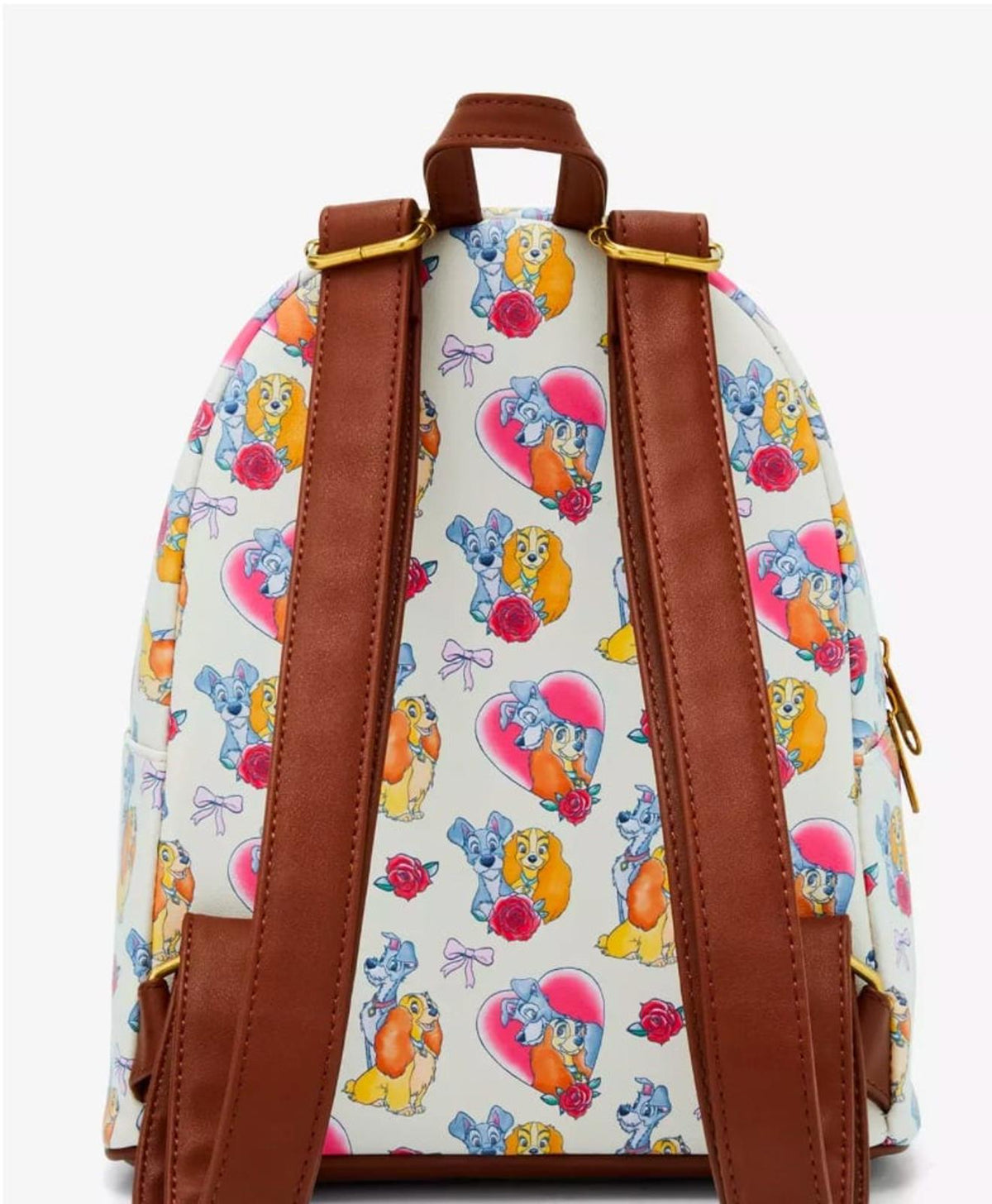 Loungefly Disney Lady And The Tramp Hearts & Roses Mini Backpack