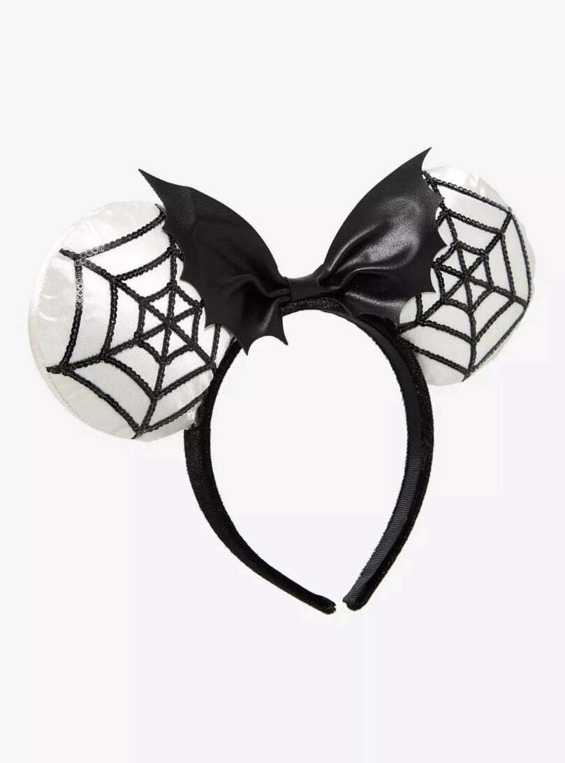 Disney Minnie Mouse Sequins Spiderweb Ears