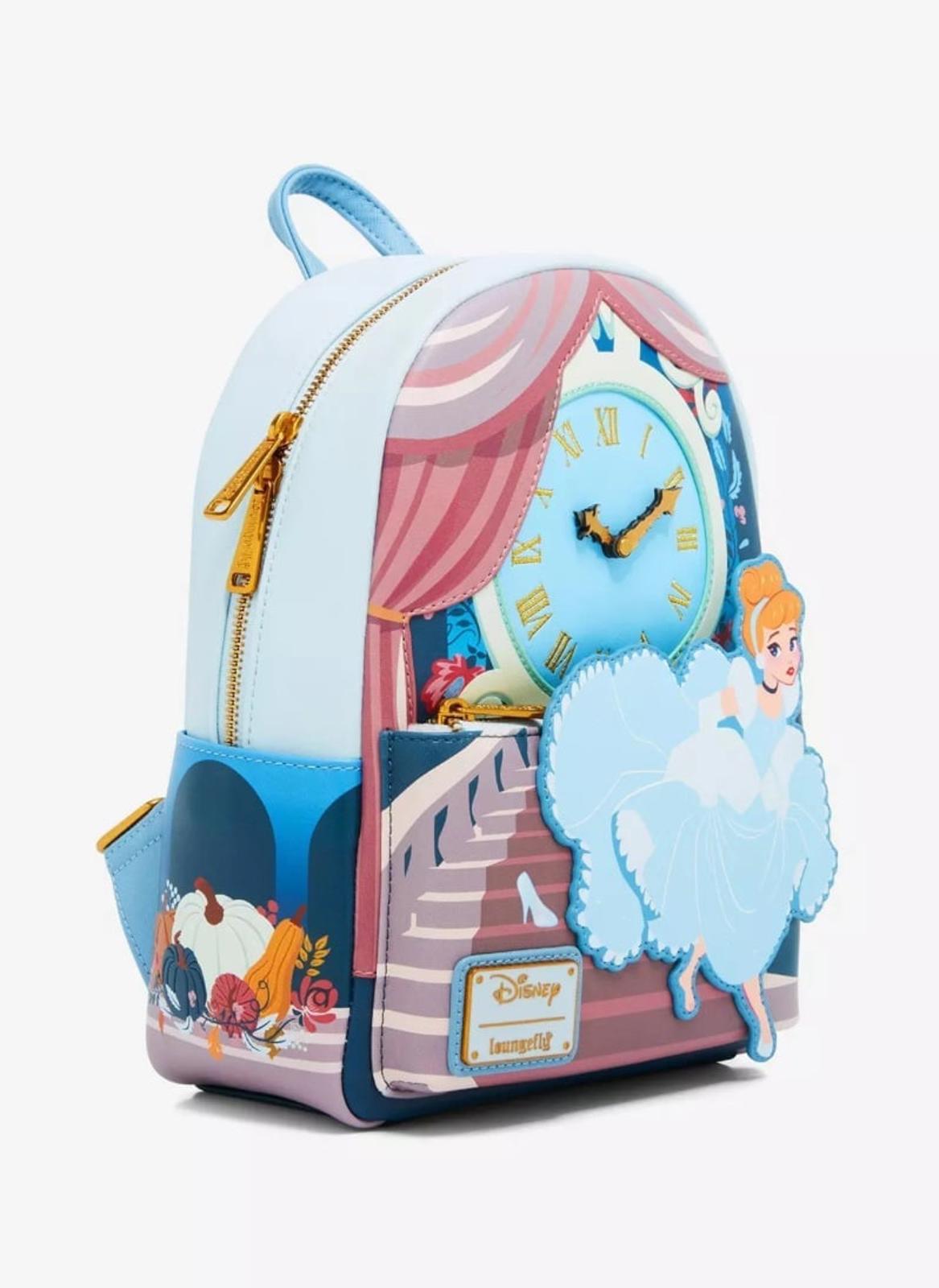 Loungefly Disney Cinderella Running Scene Mini Backpack NWT!!!