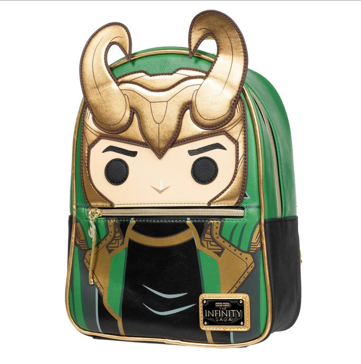 Disney Loungefly LE Avengers Loki With Scepter Pop Mini Backpack