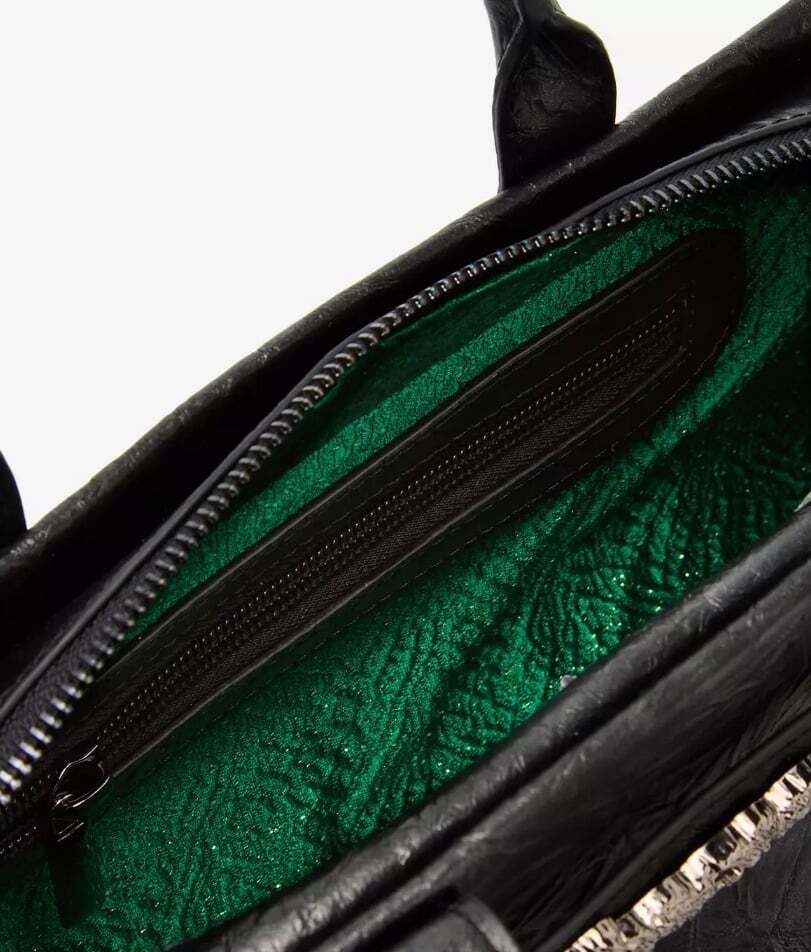 Wicked Elphaba Broomstick Crinkle Texture Handbag