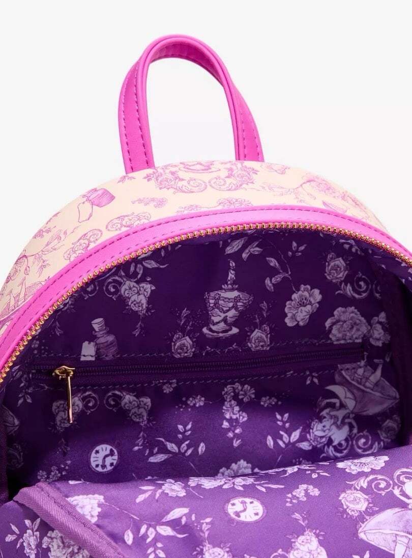 Loungefly Disney Alice in Wonderland Cheshire Cat Mini Backpack