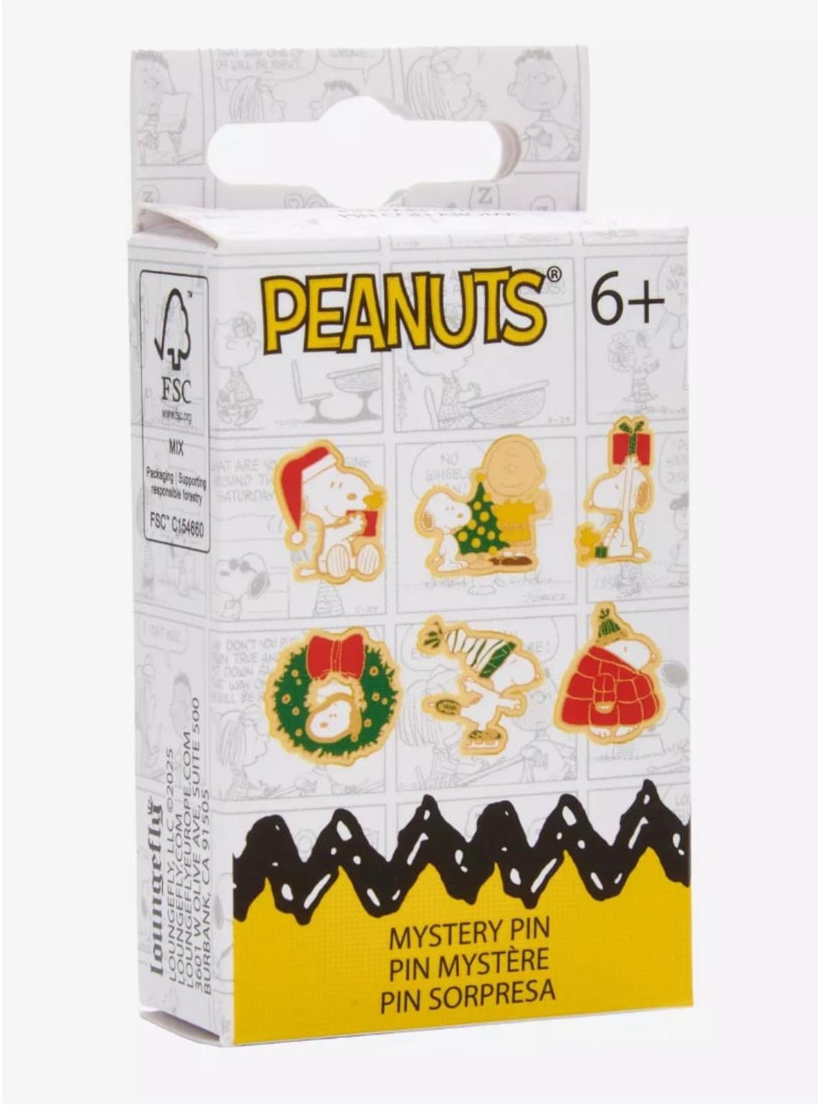 Loungefly Peanuts Snoopy Christmas Cookie Scented Blind Box Enamel Pin