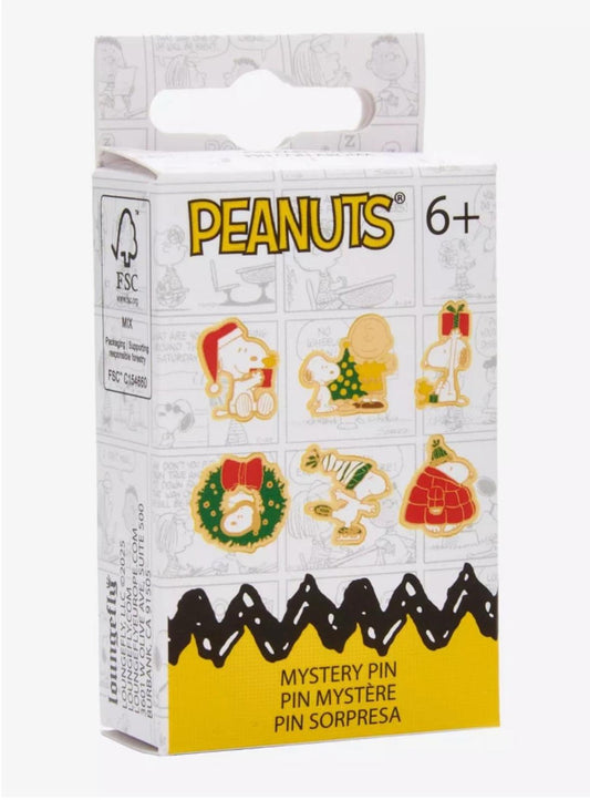 Loungefly Peanuts Snoopy Christmas Cookie Scented Blind Box Enamel Pin