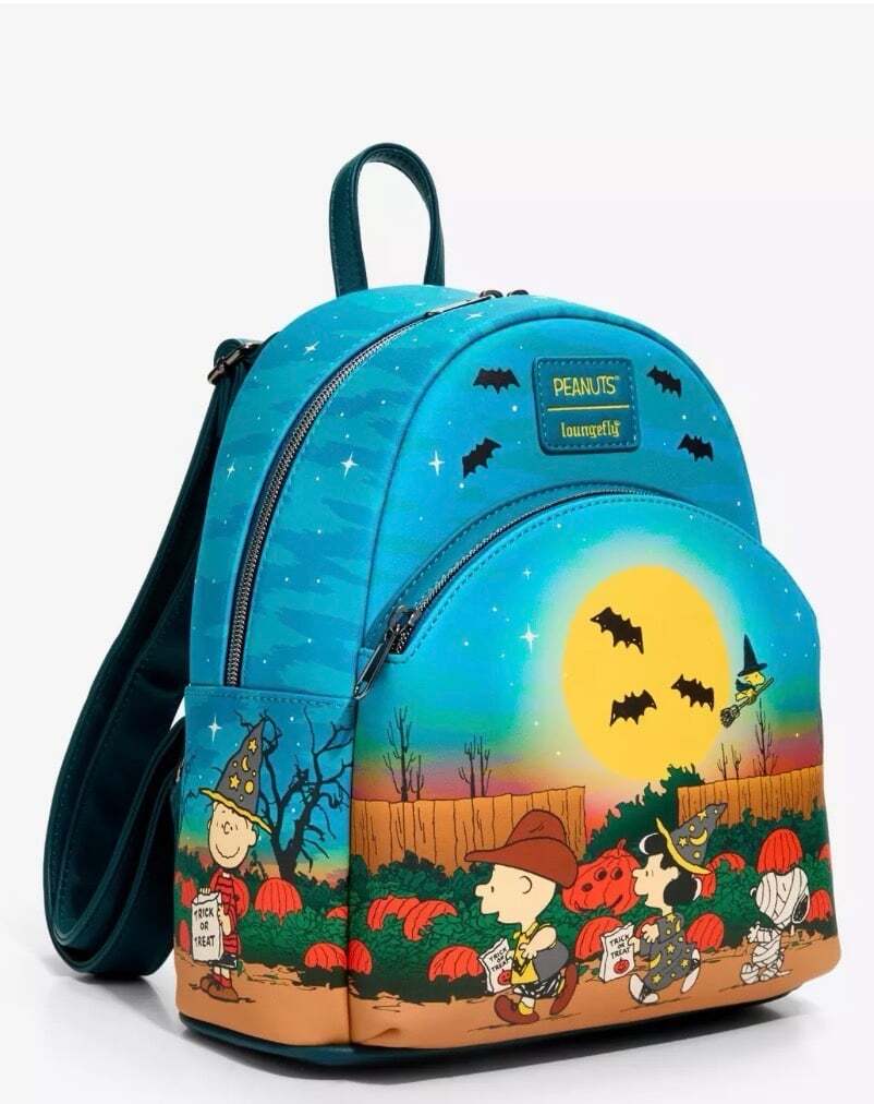 Loungefly Peanuts Group Trick-Or-Treat Mini Backpack