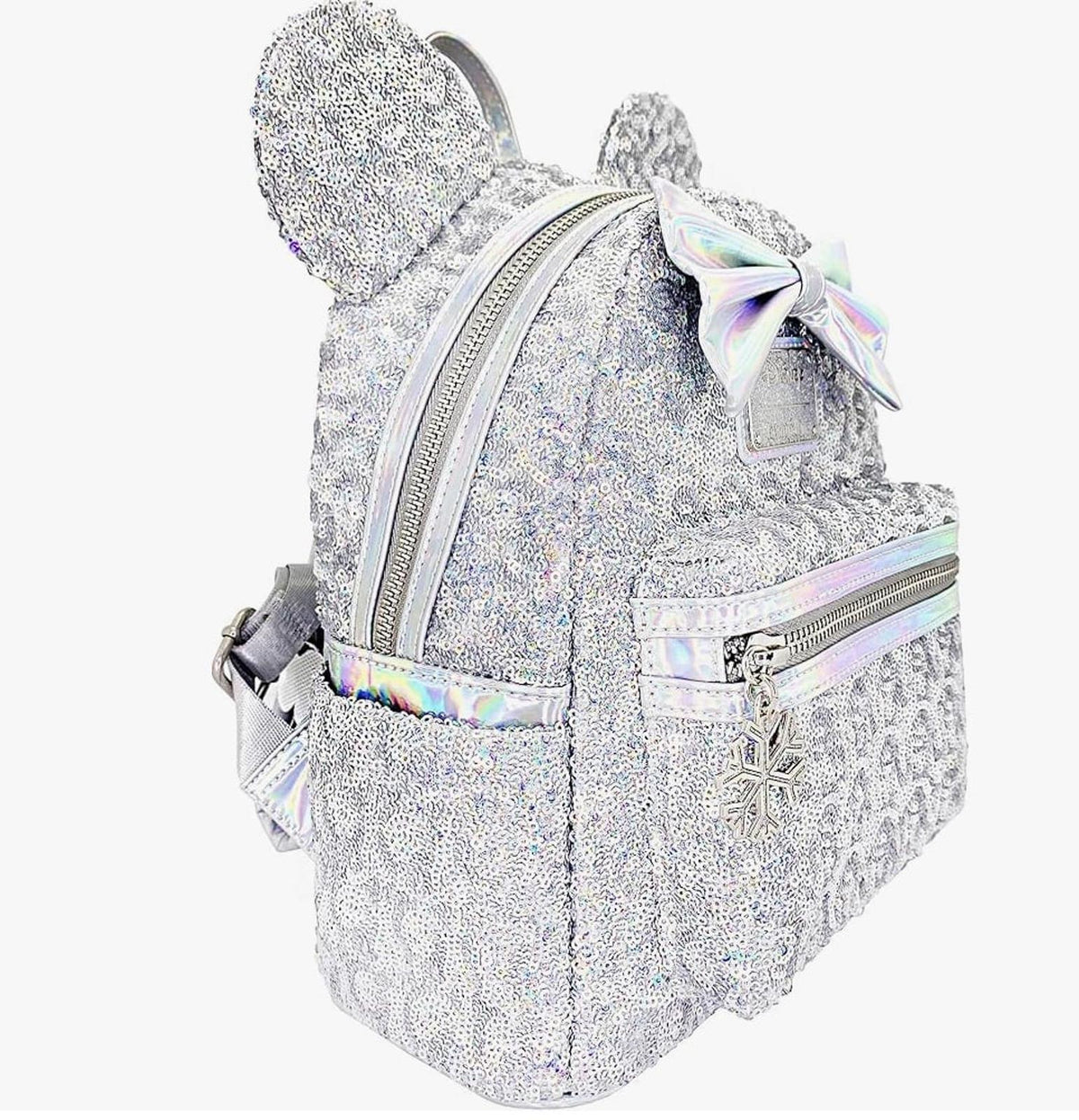 Loungefly Disney Holographic Sequin Minnie Mini Backpack