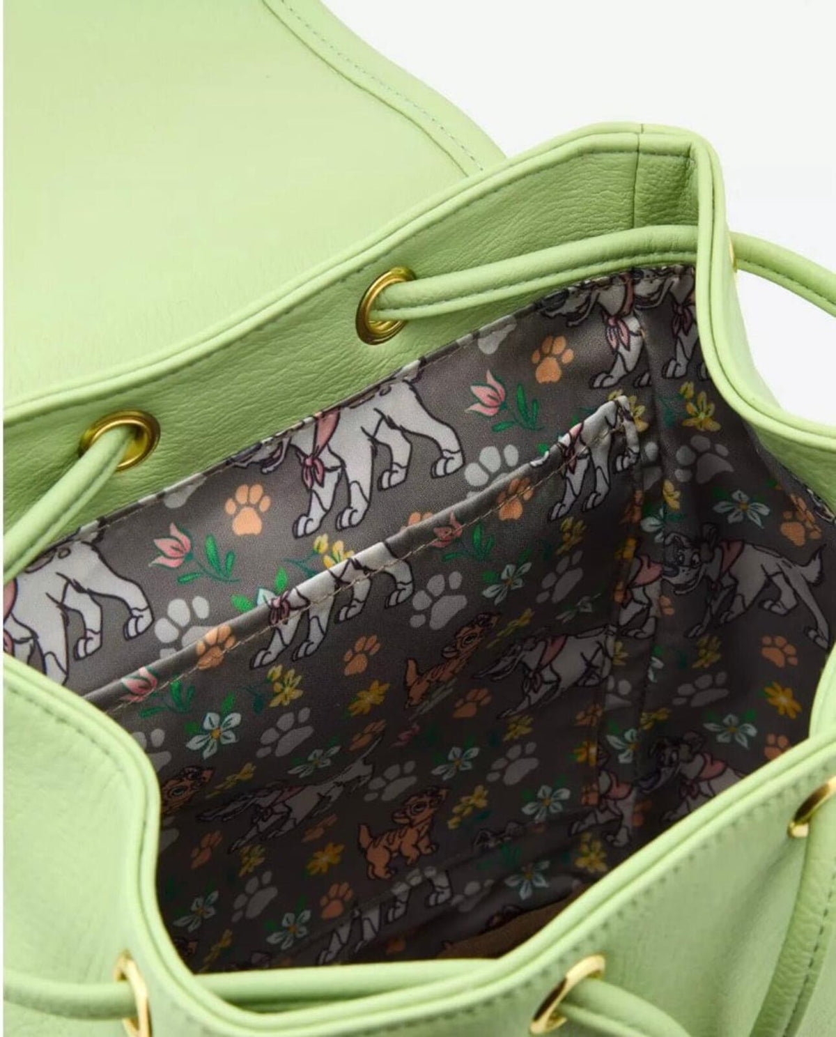 Loungefly Disney Oliver & Company Floral Drawstring Mini Backpack