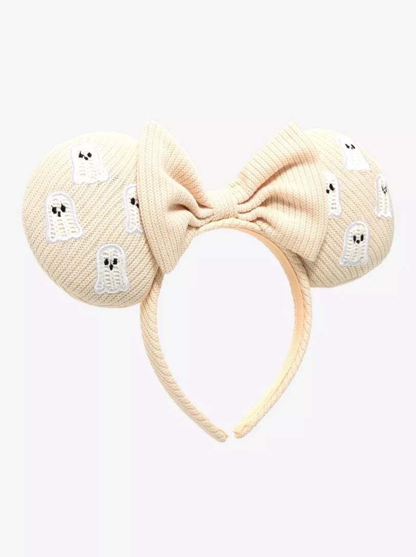 Disney Minnie Mouse Knit Ghost Icon Ears