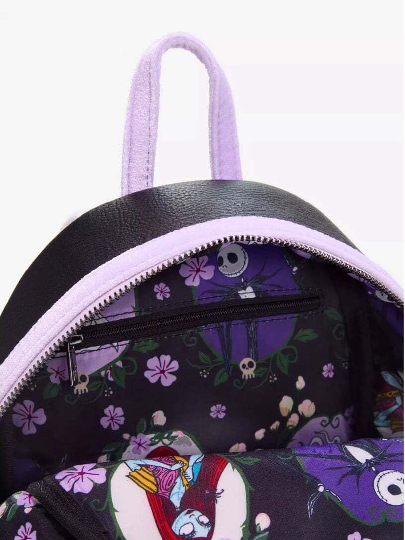 Loungefly Disney The Nightmare Before Christmas Floral Mini Backpack