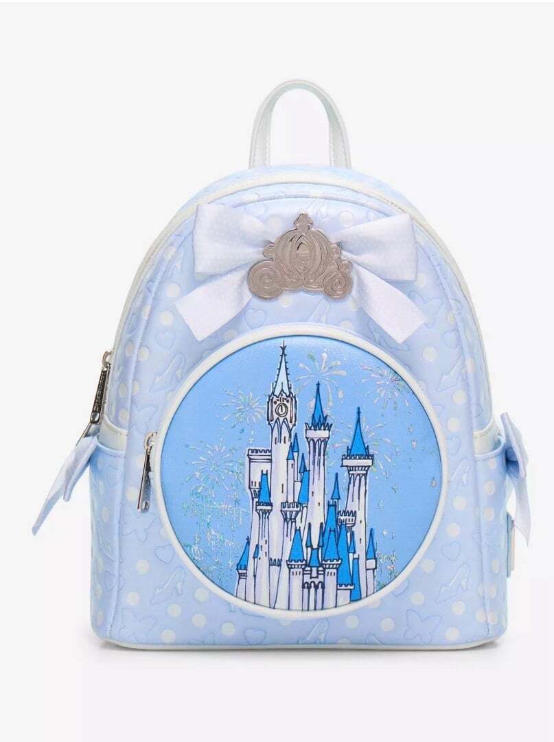 Loungefly Disney Cinderella Castle Mini Backpack