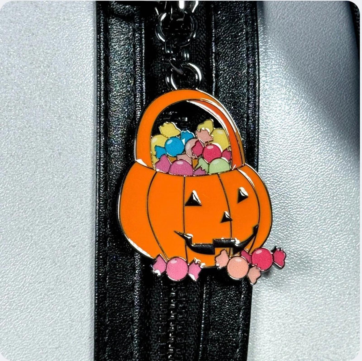 Loungefly Halloween Candy Corn Stitch Mini Backpack