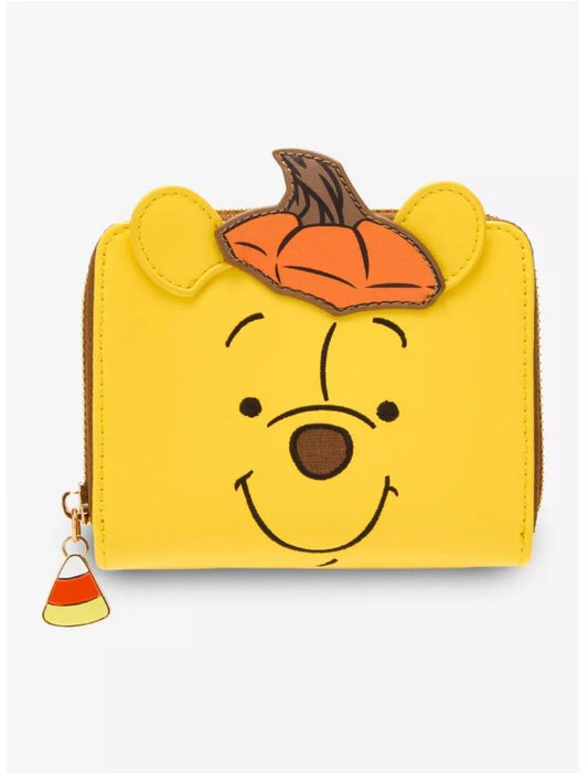Disney Winnie the Pooh Pumpkin Pooh Bear Wallet