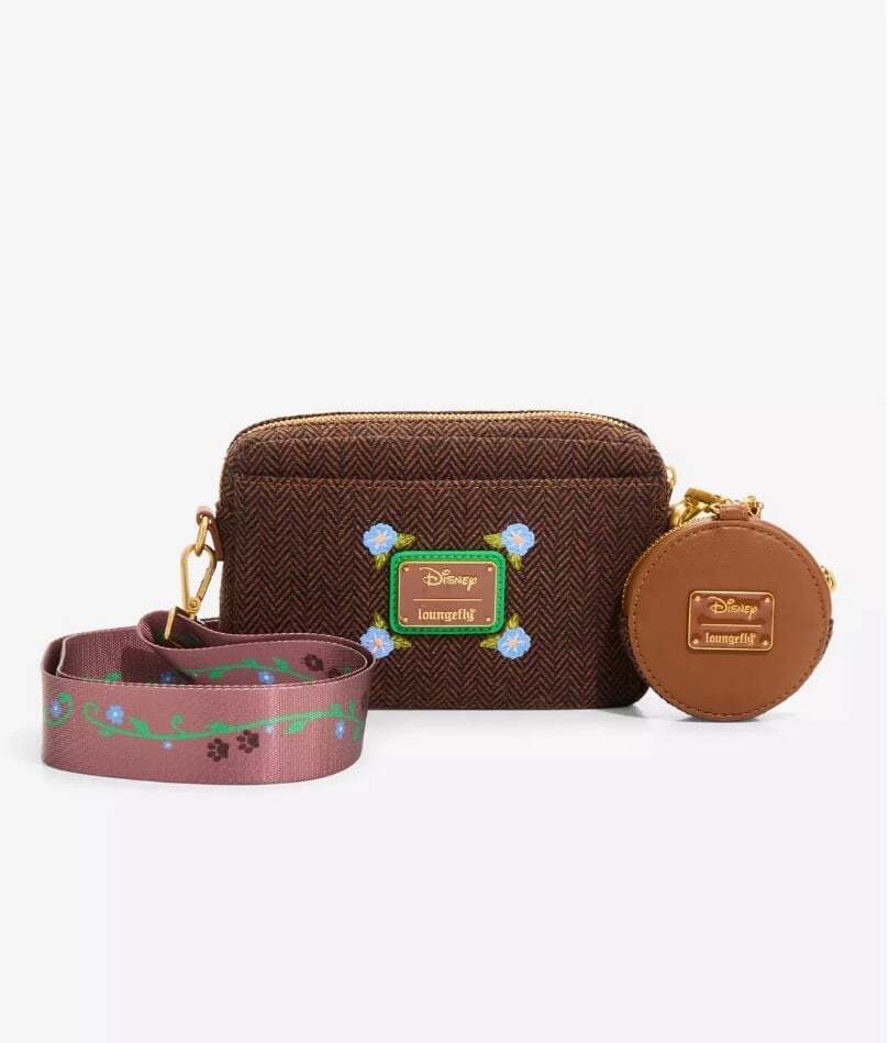 Loungefly Disney The Fox And The Hound Sling Bag With Coin Purse