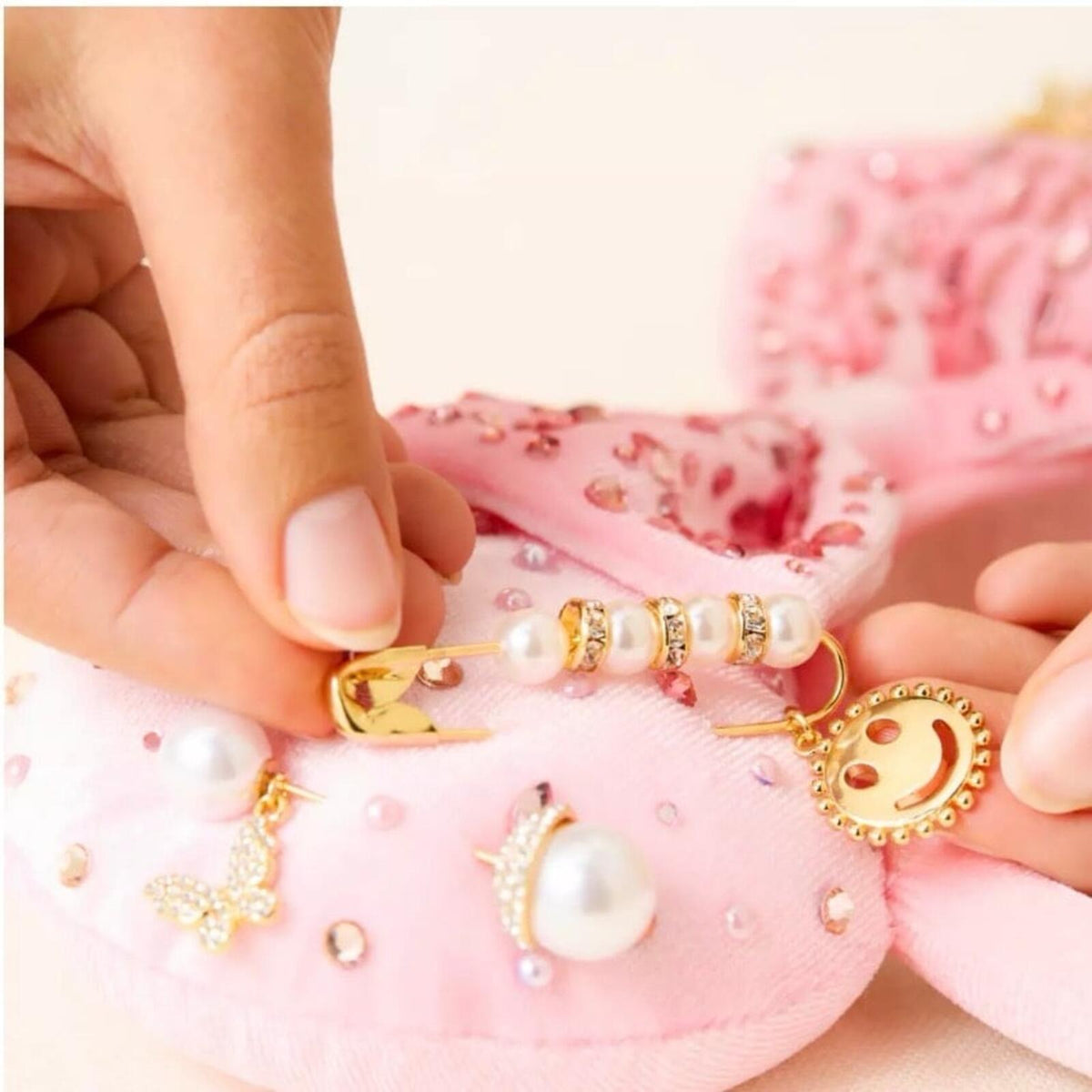 Minnie Mouse Custom Charm Ear Headband by BaubleBar