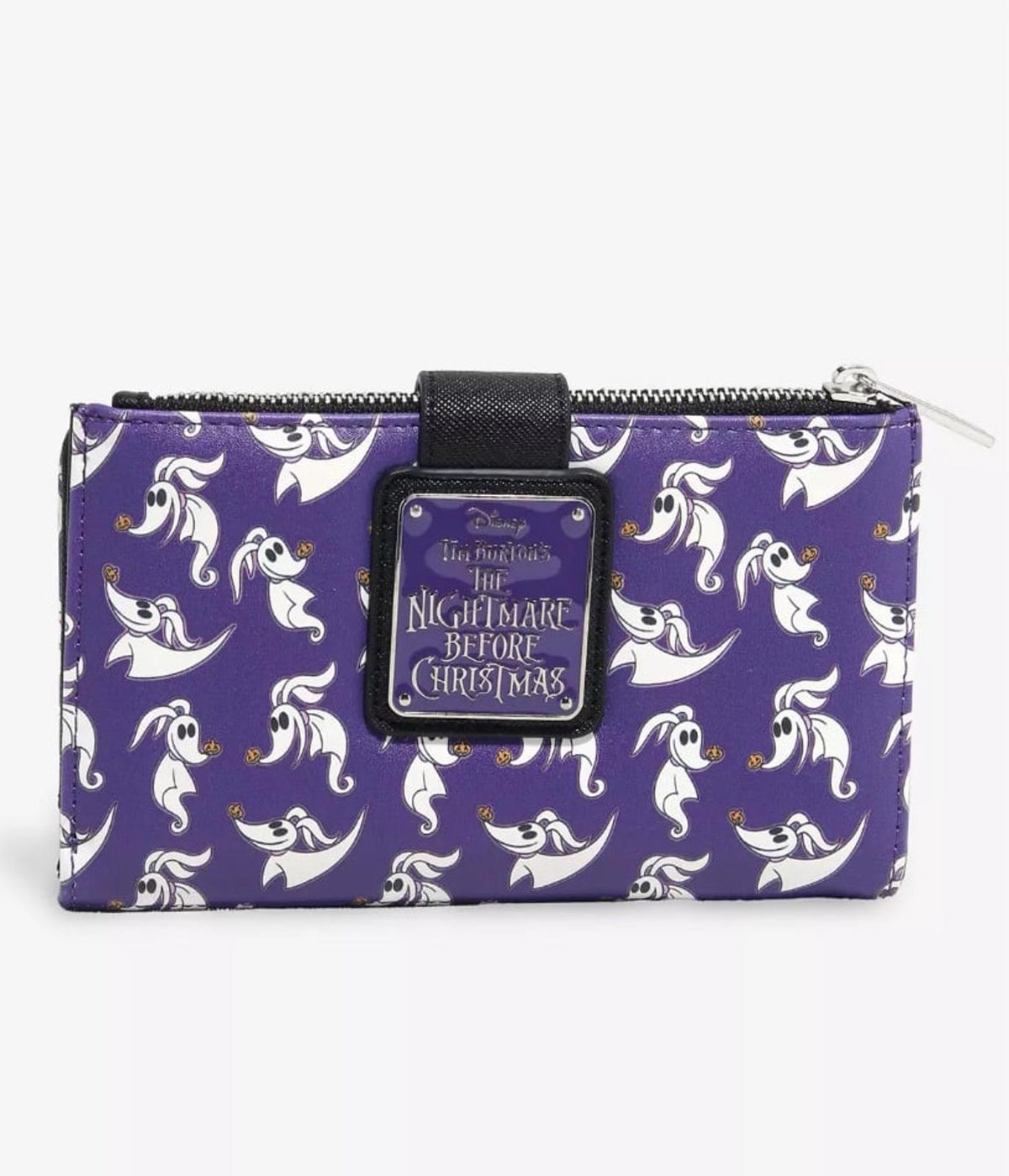 Loungefly Disney The Nightmare Before Christmas Zero Allover Print GITD Wallet