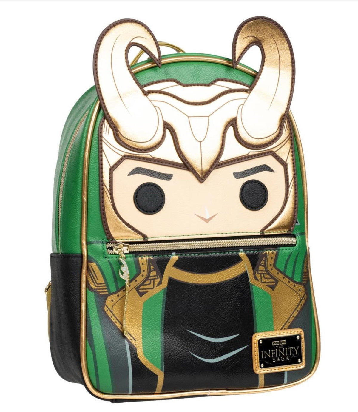 Disney Loungefly LE Avengers Loki With Scepter Pop Mini Backpack