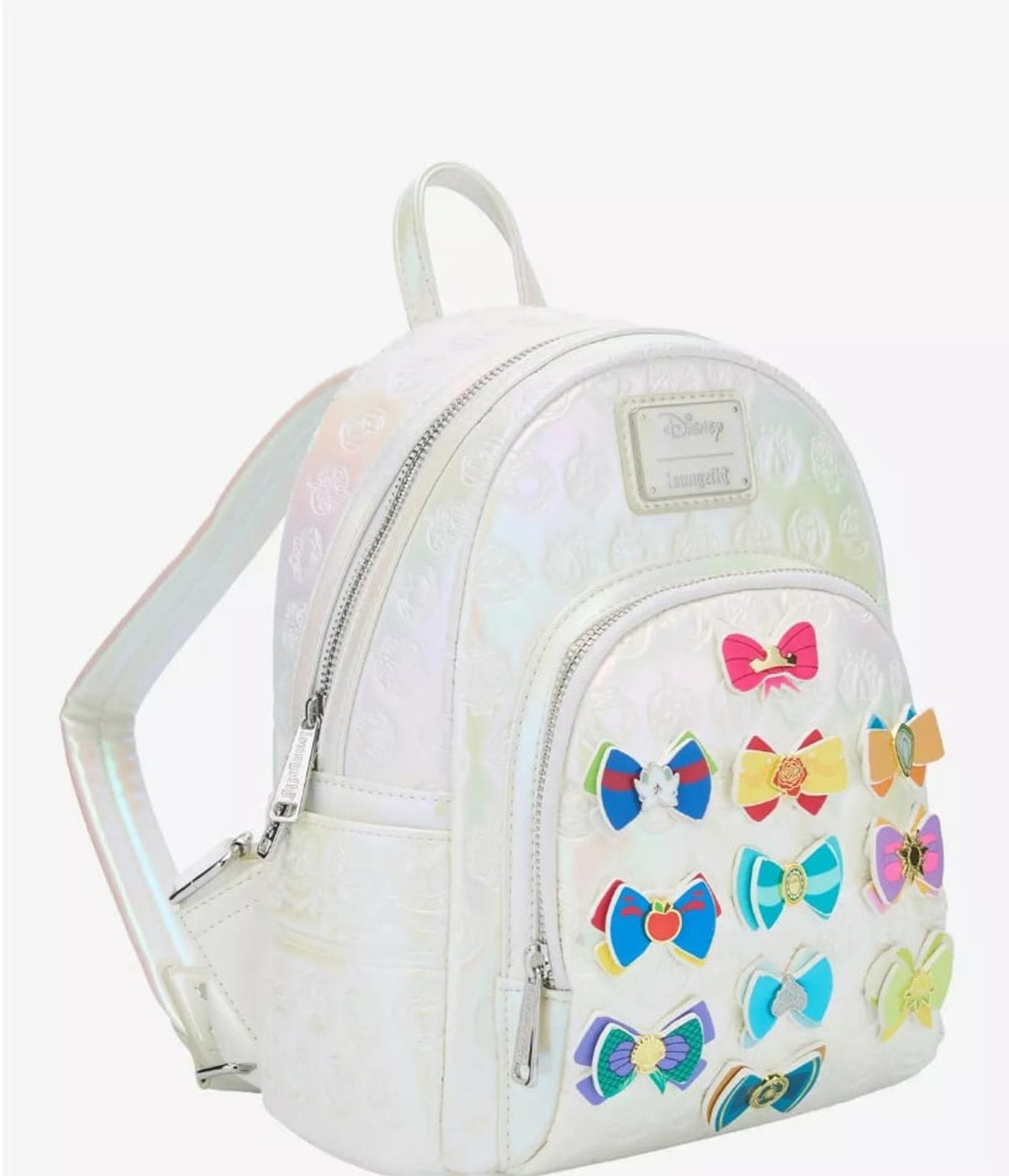 Loungefly Disney Princess Bows Iridescent Mini Backpack