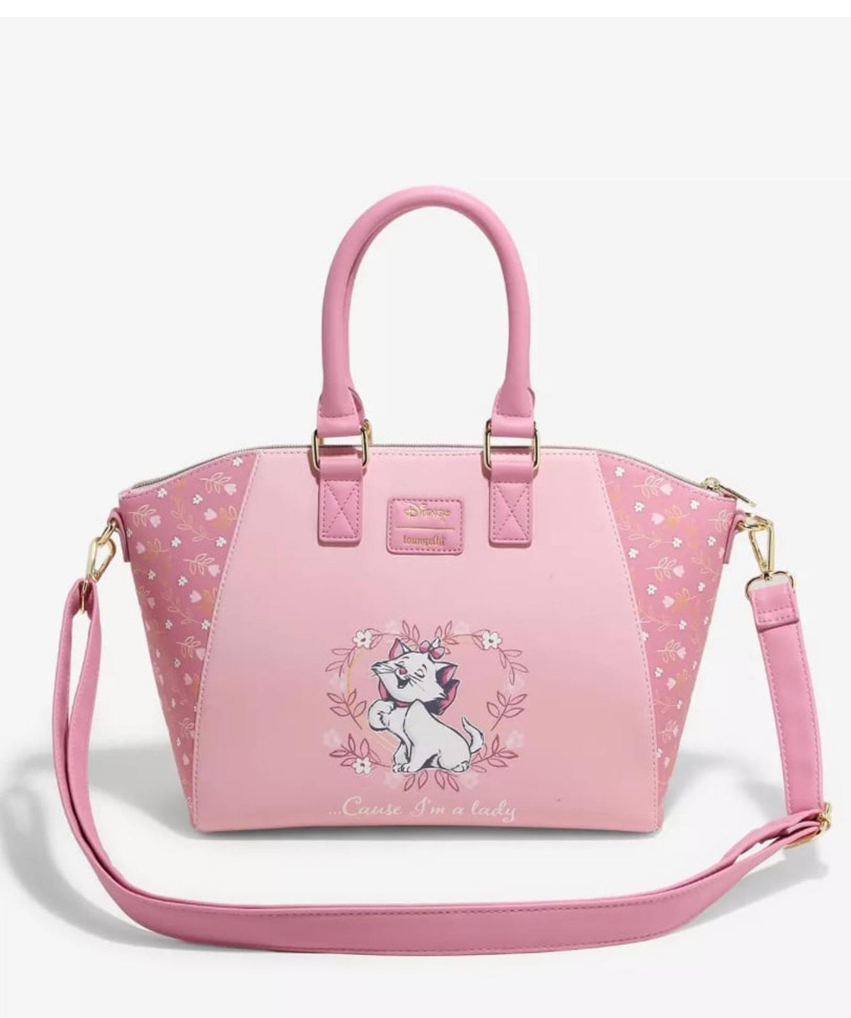 Loungefly Disney The Aristocats Marie Flowers Satchel Bag