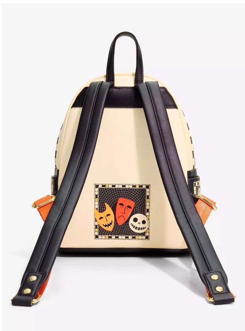 Loungefly Disney The Nightmare Before Christmas Mosaic Mini Backpack
