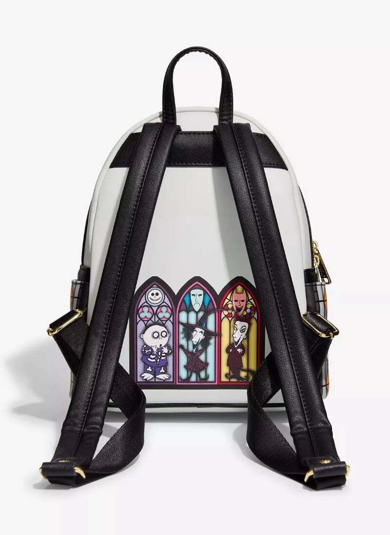 Loungefly Disney The Nightmare Before Christmas Stained Glass Mini Backpack