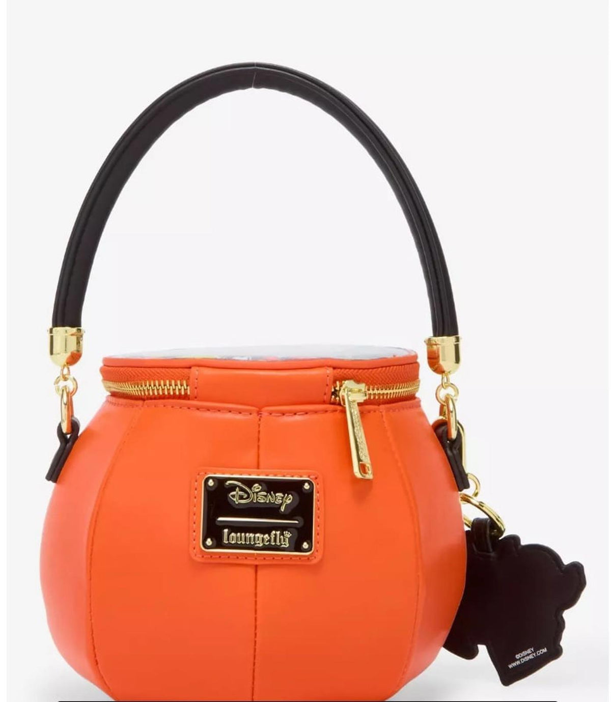 Loungefly Disney Donald Duck Devil Jack-o-Lantern Crossbody Bag