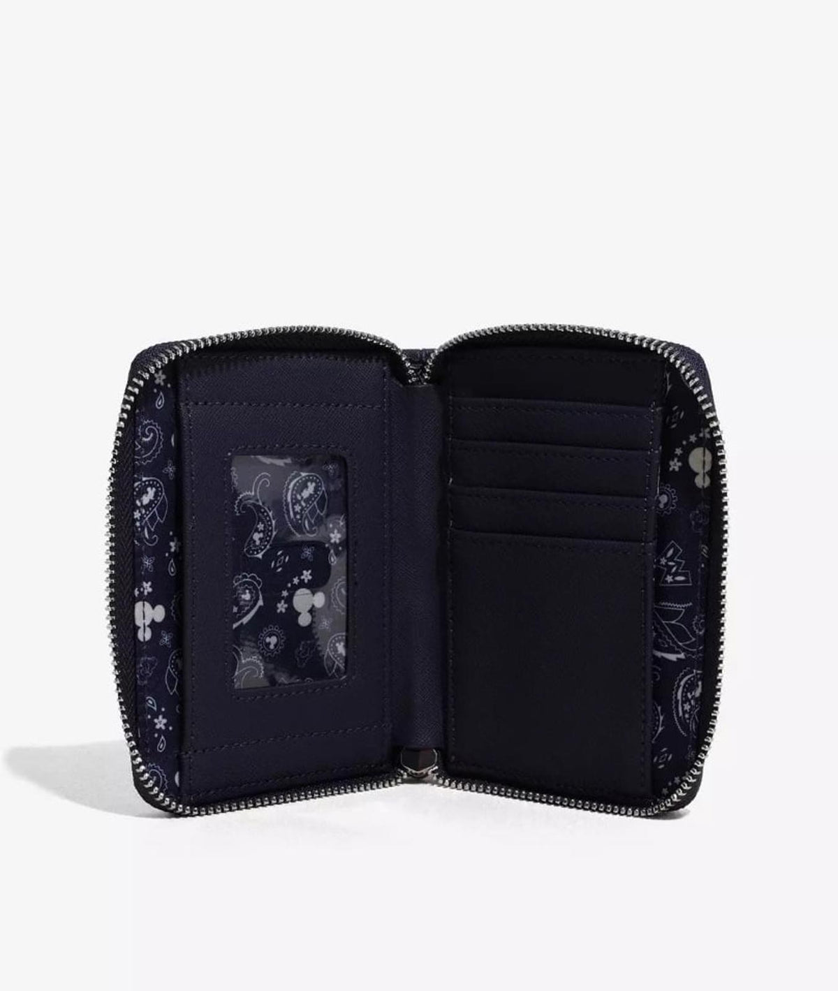 Loungefly Disney Mickey Mouse Patterned Zip Wallet