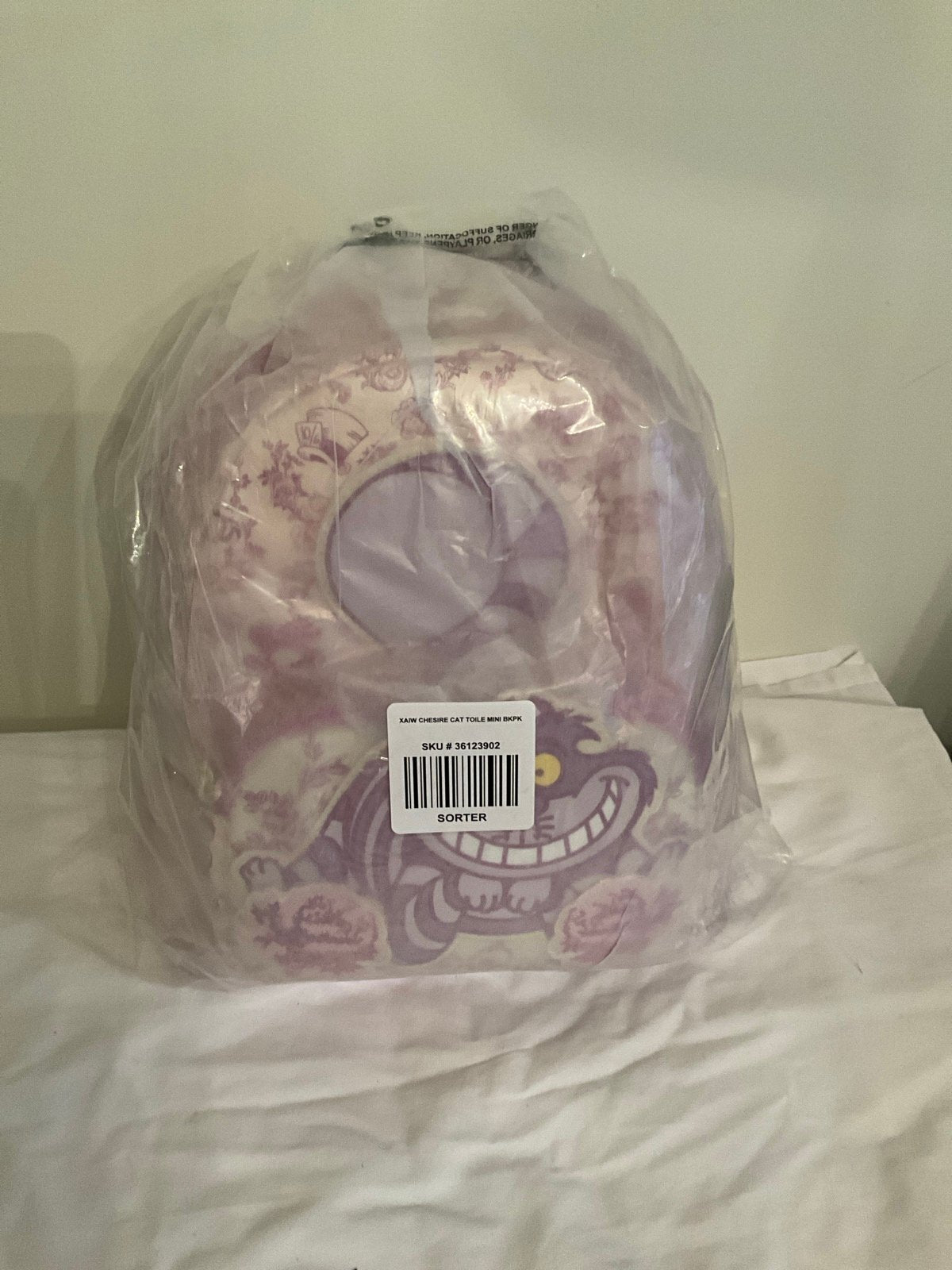 Loungefly Disney Alice in Wonderland Cheshire Cat Mini Backpack