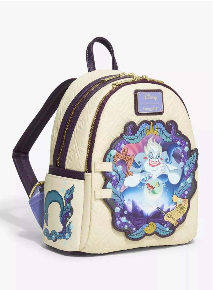 Loungefly Disney The Little Mermaid Ursula Magical Projection Door Mini Backpack