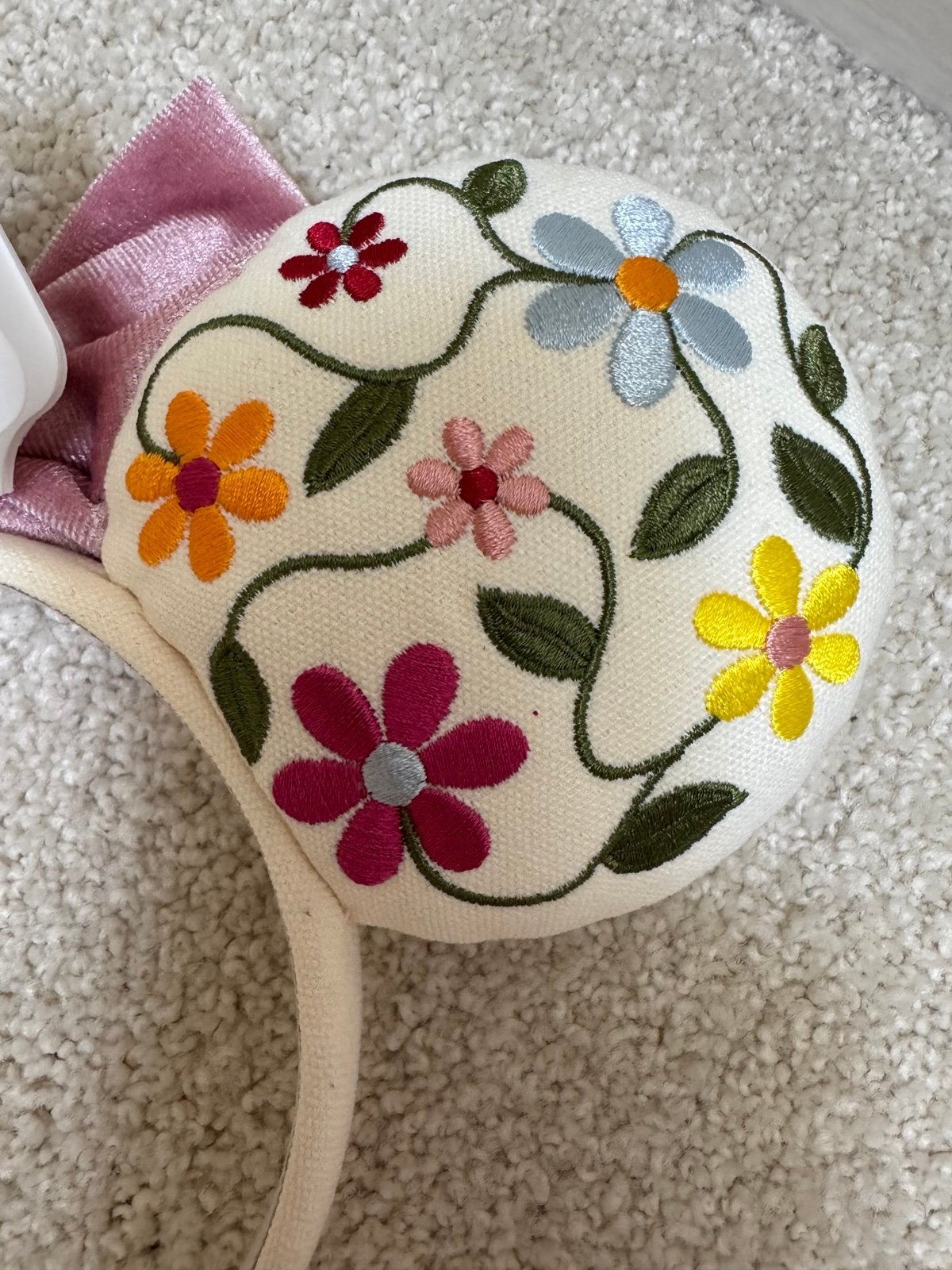 Minnie Mouse Floral Ear Headband by BaubleBar