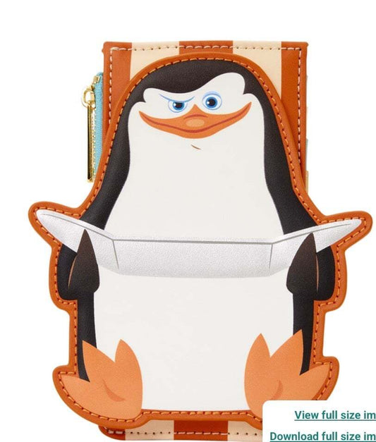 Loungefly Madagascar Penguins Skipper Card Holder