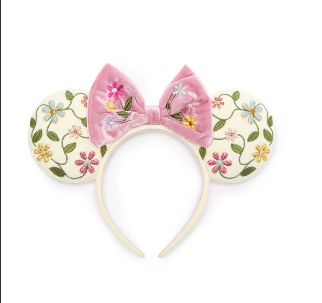 Minnie Mouse Floral Ear Headband by BaubleBar