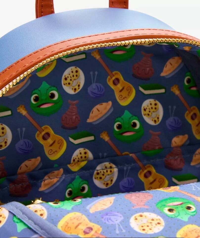 Loungefly Disney Tangled Rapunzel Glow-In-The-Dark Swinging Mini Backpack