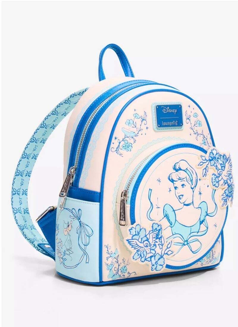 Loungefly Disney Cinderella Tonal Portrait Mini Backpack