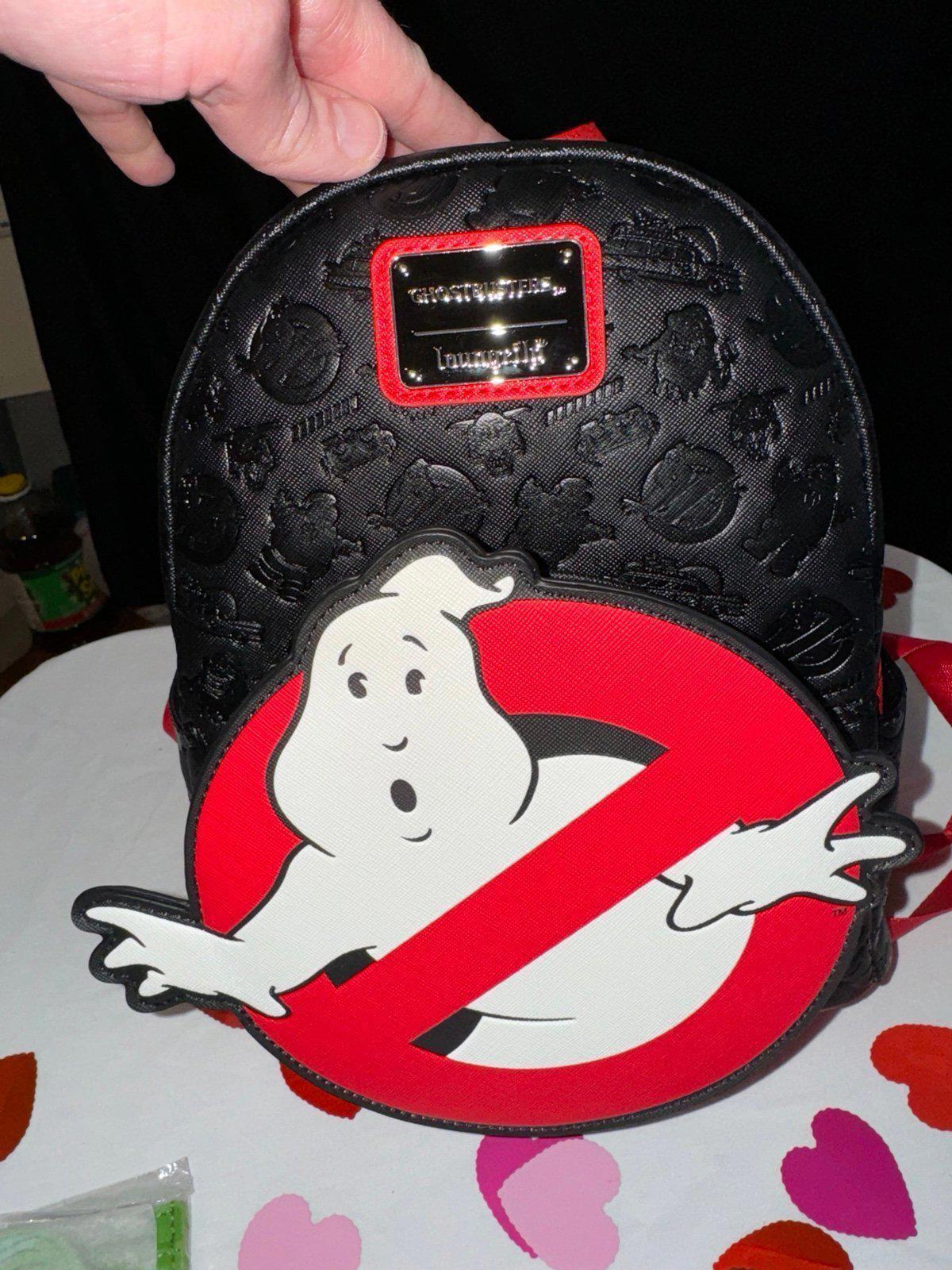 Loungefly Ghostbusters Logo GITD Mini Backpack