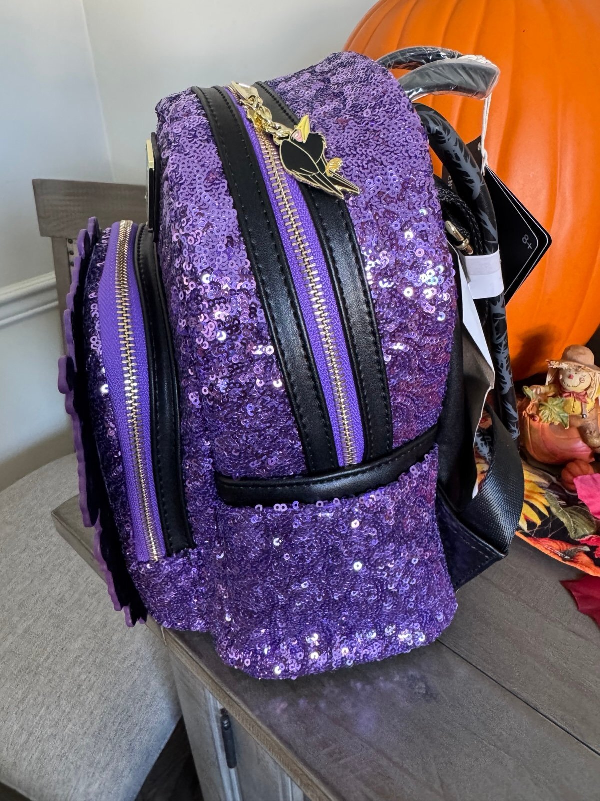 Loungefly Disney Sleeping Beauty Maleficent Lenticular Mini Backpack