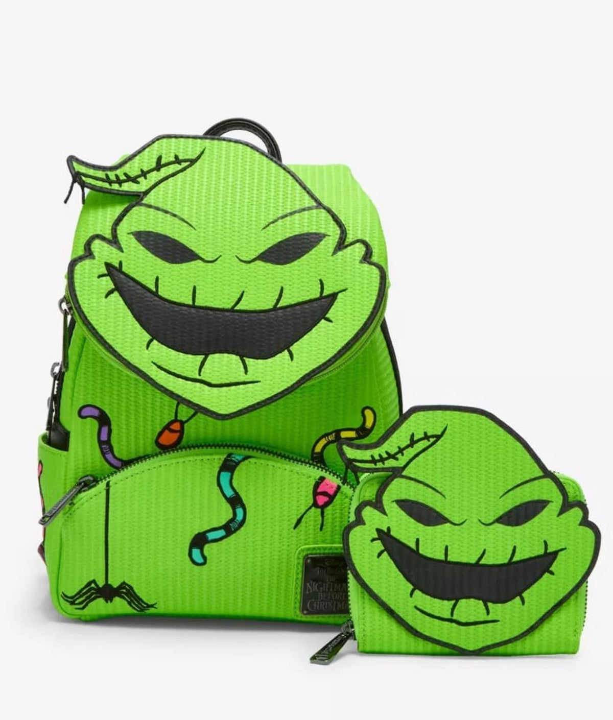 Loungefly Disney NBC Oogie Boogie GITD Zip Wallet